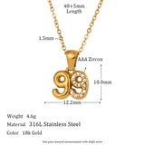 Micro-inlaid Rhinestone Stereoscopic Pendant Necklace