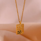 Women's Star Moon Tarot Pendant Necklace