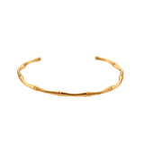 High-End Bamboo Opening Bracelet for Women