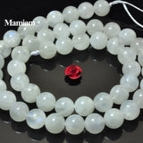 Flash Moonstone Beads 4-8mm DIY Bracelet Necklace