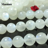 Flash Moonstone Beads 4-8mm DIY Bracelet Necklace