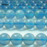 Fluorite Beads 6mm Smooth Round Stone DIY Bracelet Necklace
