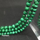 Green Malachite Round Crystal Beads 6-10mm Stone DIY Bracelet Necklace