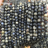 Mamiam Natural Grey Opal Beads 6mm 8mm 10mm DIY Bracelet Necklace Gemstone Gift