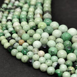 Mamiam Natural Hydrogrossular Garnet Beads 6-10mm