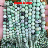 Mamiam Natural Hydrogrossular Garnet Beads 6-10mm