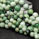 Mamiam Natural Hydrogrossular Garnet Beads 6-10mm