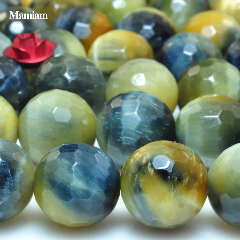 Tiger Eye Round Beads 8mm 10mm Loose Stone DIY Bracelet Necklace