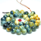 Tiger Eye Round Beads 8mm 10mm Loose Stone DIY Bracelet Necklace