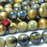 Mamiam Tiger's Eye Beads 8mm 10mm Round Stones
