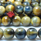 Mamiam Tiger's Eye Beads 8mm 10mm Round Stones