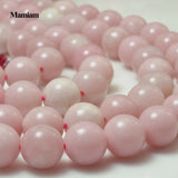Mamiam Natural Pink Opal Beads 10mm Round DIY Bracelet Necklace Jewelry