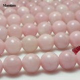 Mamiam Natural Pink Opal Beads 10mm Round DIY Bracelet Necklace Jewelry