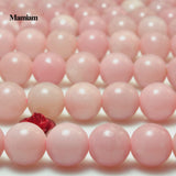 Mamiam Natural Pink Opal Beads 6mm 8mm Round Stone DIY Jewelry Making