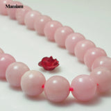 Mamiam Natural Pink Opal Beads 6mm 8mm Round Stone DIY Jewelry Making