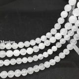 Natural A Jade Beads Round Loose Stone 6-12mm DIY Jewelry Gemstone