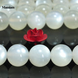 Moonstone Beads 6mm Smooth Round Stone Jewelry Making