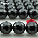 Natural Agate Faceted Round Beads for Jewelry Making