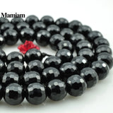 Natural Agate Faceted Round Beads for Jewelry Making