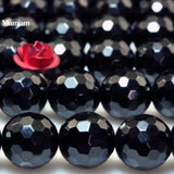 Natural Tourmaline Faceted Round Beads 6mm 8mm 10mm Loose Stone