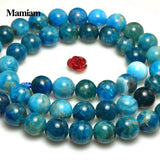 Mamiam Natural Apatite Stone Beads 6-10mm