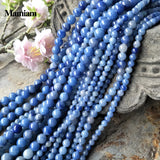 Natural Aventurine Charm Beads 6-10mm Smooth Round Stone DIY Bracelet Necklace