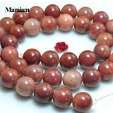 Red Aventurine Jade Beads 8mm 10mm Jewelry Making Gift