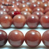 Red Aventurine Jade Beads 8mm 10mm Jewelry Making Gift