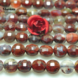 Natural Red Heliotrope Bloodstone 4mm Beads