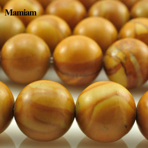 Mamiam Natural Stone Beads 6-12mm Round DIY Bracelet Necklace Jewelry Making