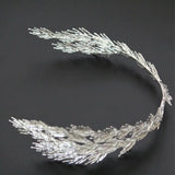 Baroque Crystal Tiara Crown Headband for Wedding Bridesmaid