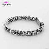 Punk Buddha Bracelet Ancient Silver for Women B1207-4