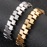 Men's Stainless Steel Chain Wrist Bracelet