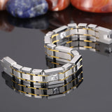 12MM Stainless Steel Chain Bracelet for Men