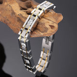 12MM Stainless Steel Chain Bracelet for Men