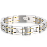 12MM Stainless Steel Chain Bracelet for Men