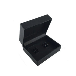 Metal Shirt Cufflinks with Box - Gift for Men