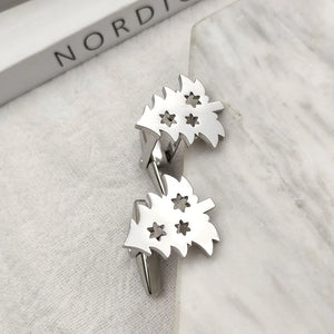 Christmas Tree Stainless Steel Cufflinks for Men