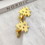 Christmas Tree Stainless Steel Cufflinks for Men