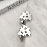 Christmas Tree Stainless Steel Cufflinks for Men