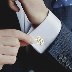 Personalized Name Stainless Steel Cufflinks