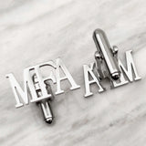 Personalized Name Stainless Steel Cufflinks