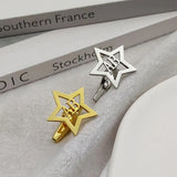 Personalized Pentagram Initials Cufflinks