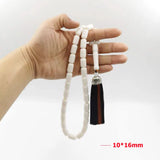 Tasbih Resin Ivory 33 45 66 99 Prayer Beads Muslim Islamic Eid Ramadan