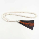 Tasbih Resin Ivory 33 45 66 99 Prayer Beads Muslim Islamic Eid Ramadan