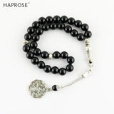 Man's Agates Tasbih Stone Muslim Prayer Beads 33 66 99 Misbaha Beads