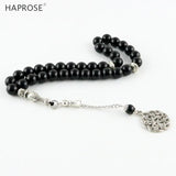 Man's Agates Tasbih Stone Muslim Prayer Beads 33 66 99 Misbaha Beads