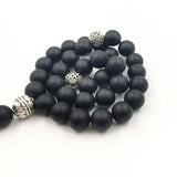 Men's Frosted Agates Tasbih Stone Muslim Prayer Beads 33 66 99 Misbaha Beads