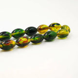 Muslim Resin Tasbih Bracelet with 33 Green Beads for Eid Gift