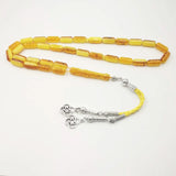 Resin Tasbih Ambers Rosary Muslim Bracelet 33 Beads Misbaha Islam